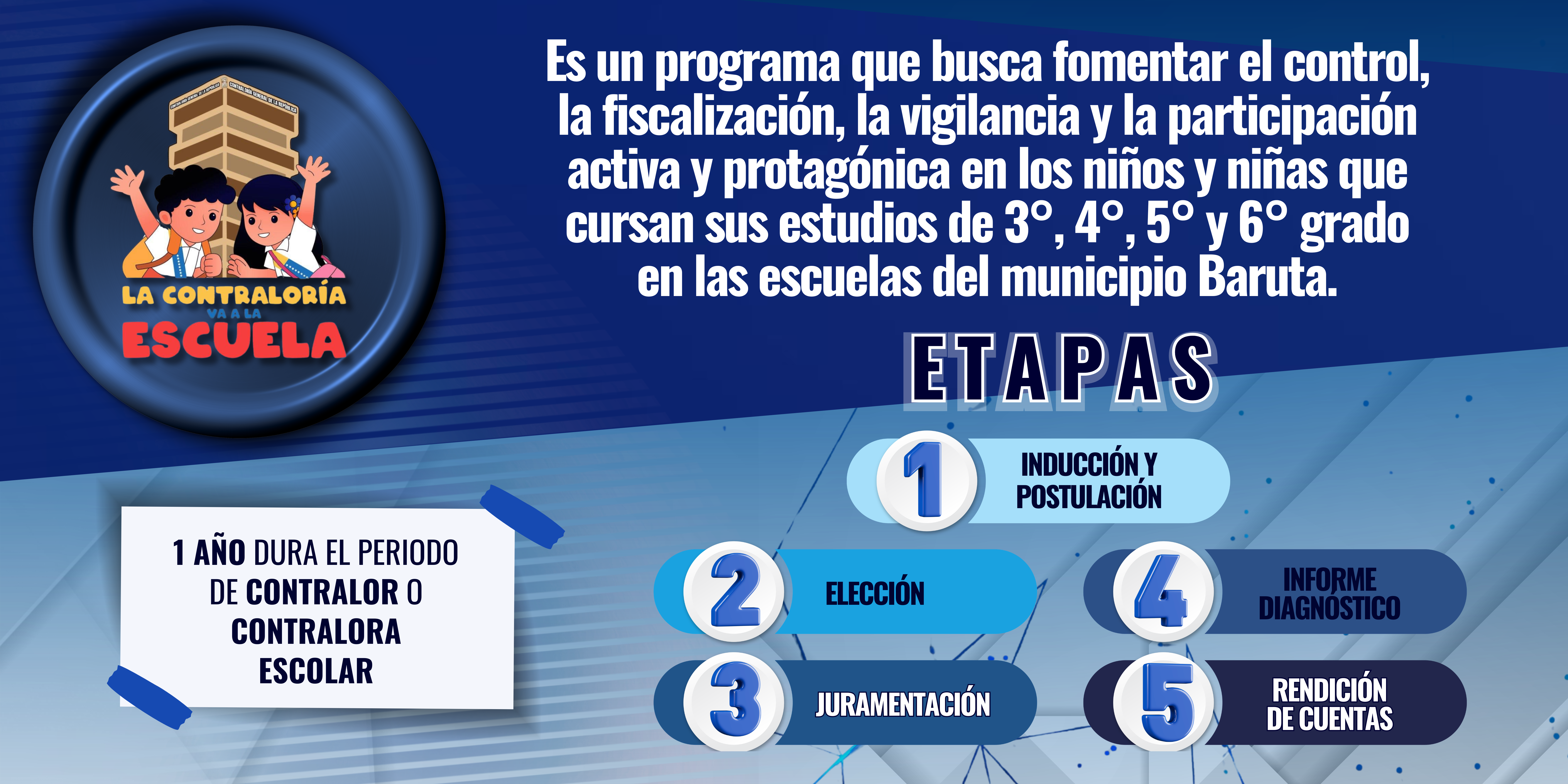 Contraloría va a la escuela